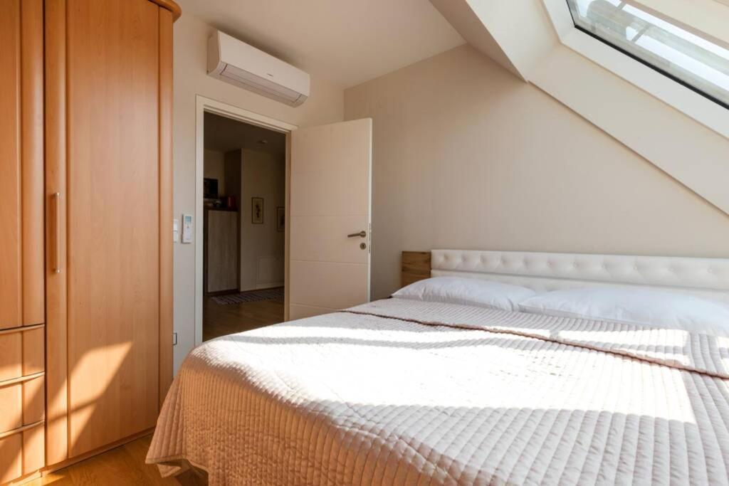 Grosses Penthouse #12 Mit Terrasse Und Aussicht Apartment Viena Exterior foto